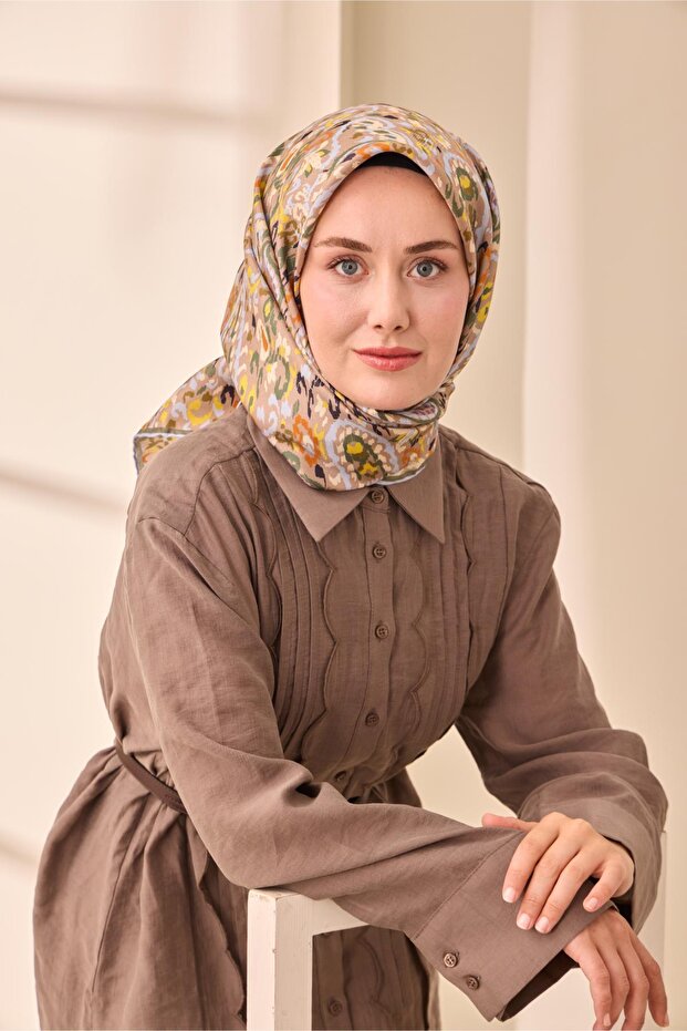 وشاح حرير تويل 11478-12