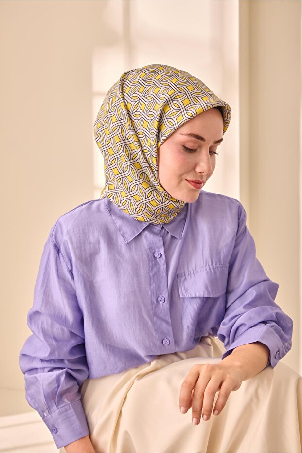 Twill İpek Eşarp 11479-05 - 2