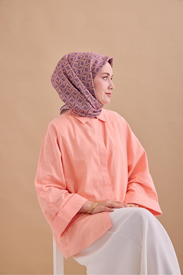 Twill İpek Eşarp 11479-27 - 6
