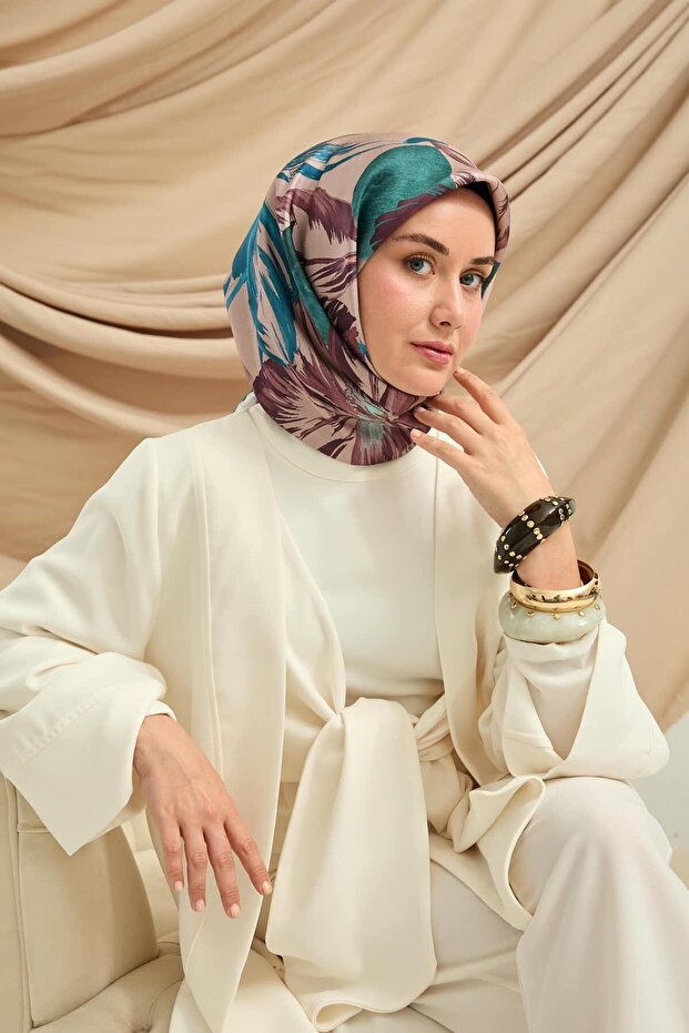 وشاح حرير تويل 11480-72