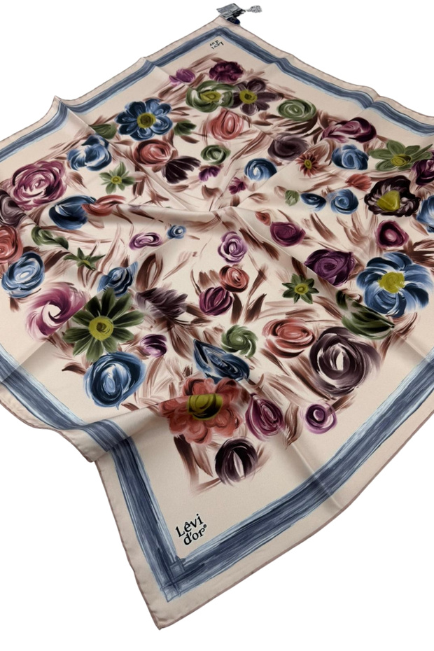 Twill İpek Eşarp LD1069-01 - 1