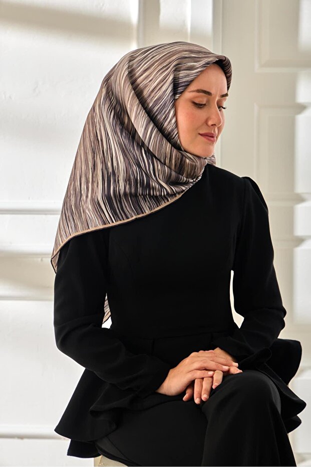 Twill İpek Eşarp 11484-24 - 7