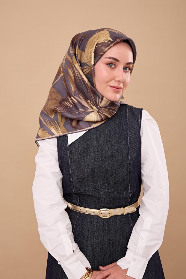 Twill İpek Eşarp 11480-59 - 5