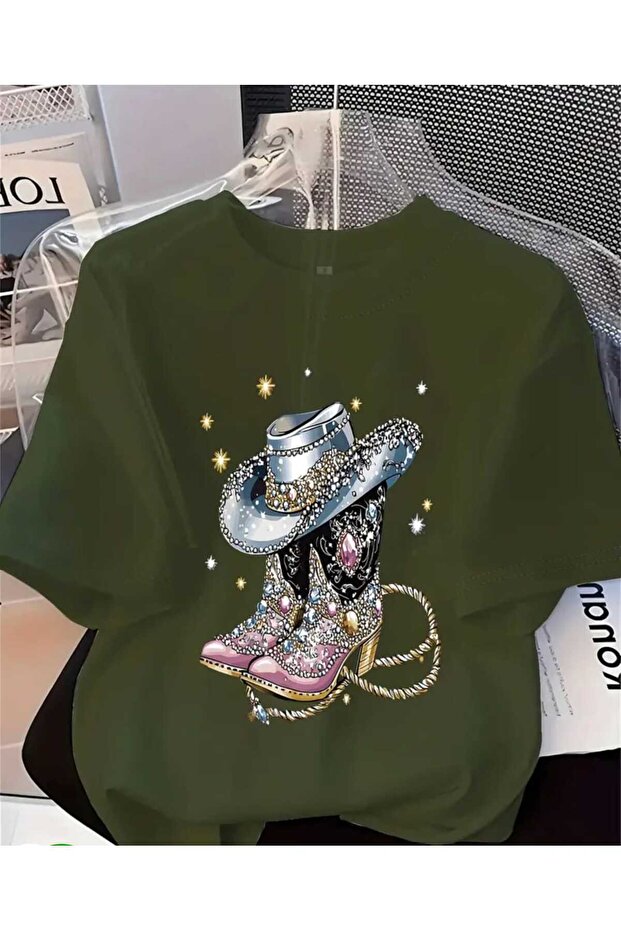 Women's Cowboy Style T-Shirt