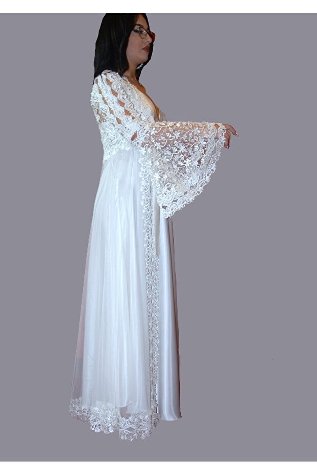 Rochie albă Lale - 5