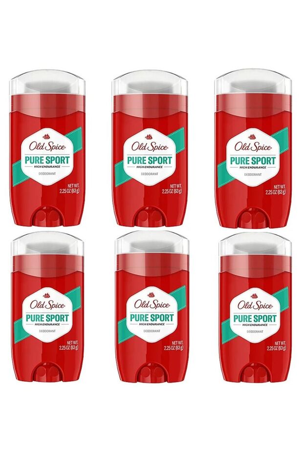 High Endurance Deodorant Pure Sport Multicolour (Pack of 6)