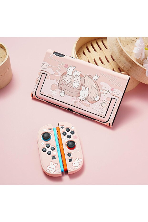 Protective Shell Compatible with Switch 2, Kawaii Cartoon Dockable Case for Switch 2, Anti - 6