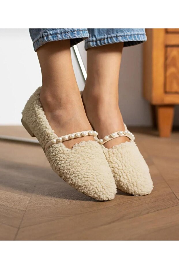 peluş ev içeri babet - 1