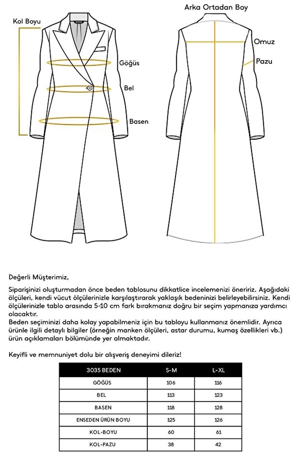 Oversize Snap Closure Fish Scale Pattern Medium Length Coat Somon 3035 - 8