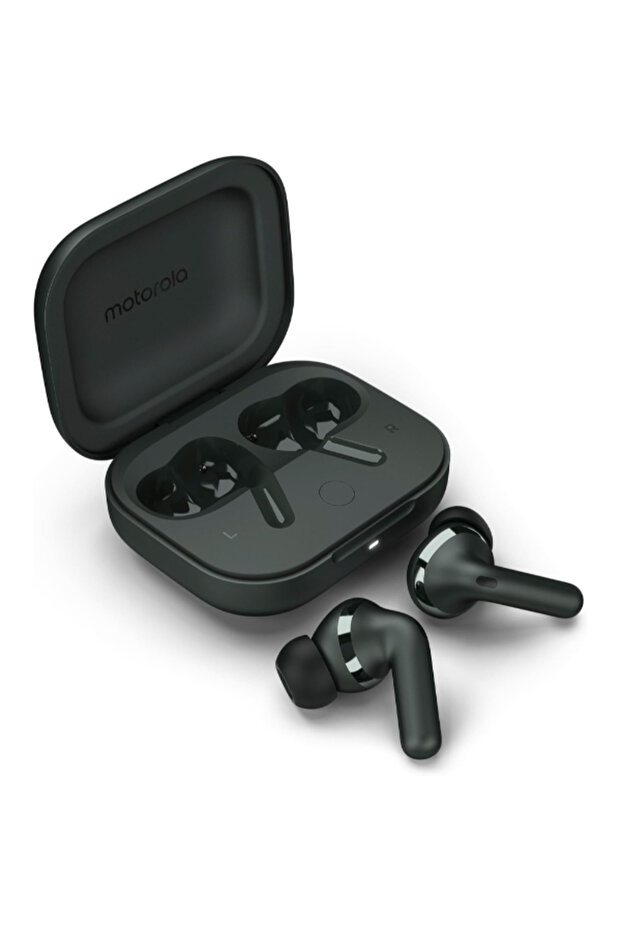 سماعات Moto Buds Plus اللاسلكية الحقيقية المزودة بخاصية إلغاء الضوضاء
