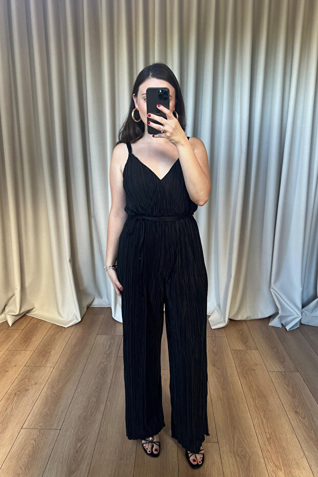 Askılı Piliseli Tulum - 7