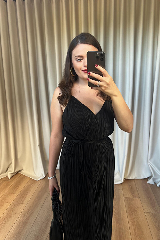 Askılı Piliseli Tulum - 6