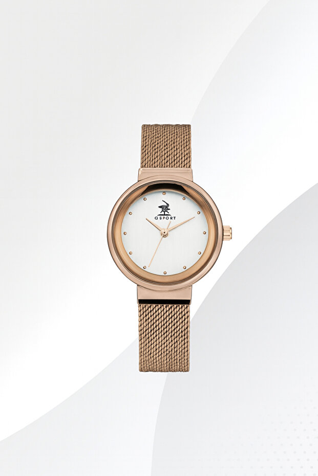 Women's Wristwatch with Wicker Strap