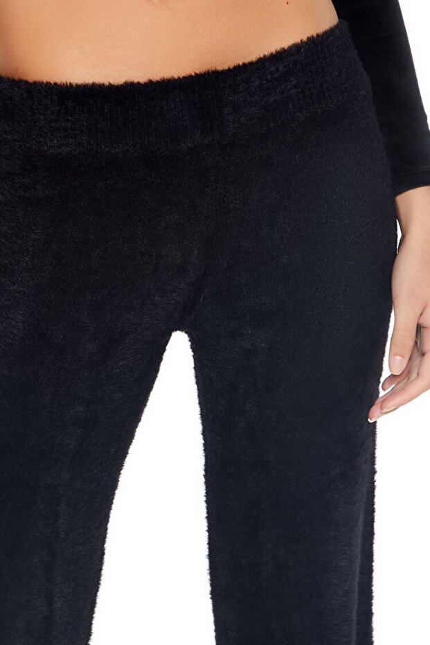 Örgü Flare Pantolon - 3