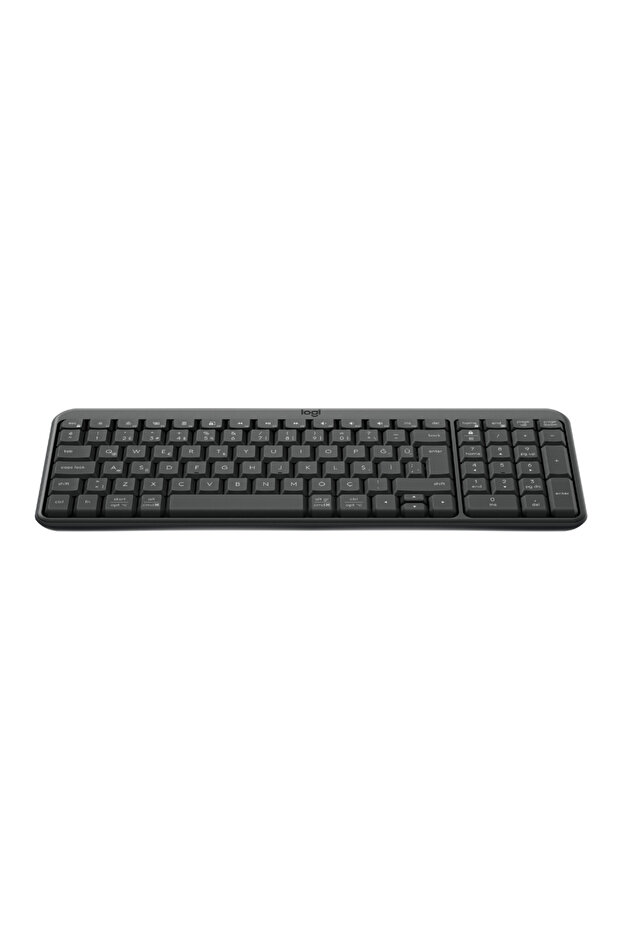 K250 Kablosuz Tam Boyutlu Kompakt Türkçe Bluetooth Klavye, Siyah 920-013460 - 2