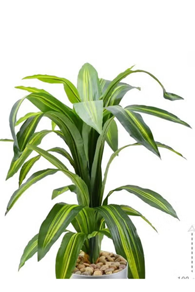 Artificial tree, simulating a soft corn tree with a natural texture, 105 cm tall - 3
