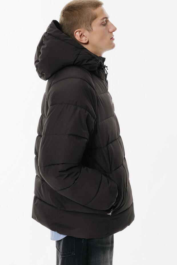 Kapüşonlu şişme STWD mont - 4