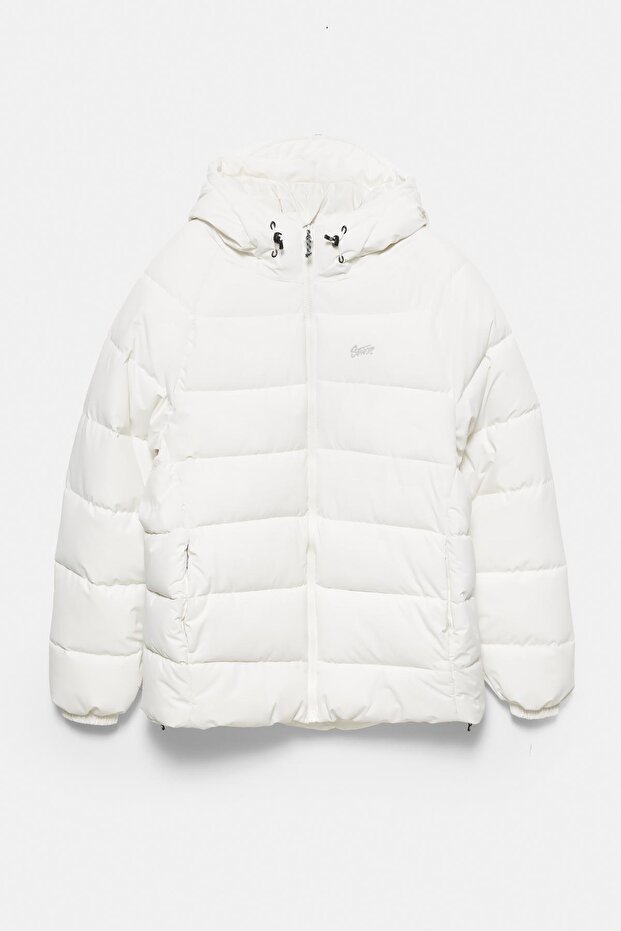 Kapüşonlu şişme STWD mont - 7