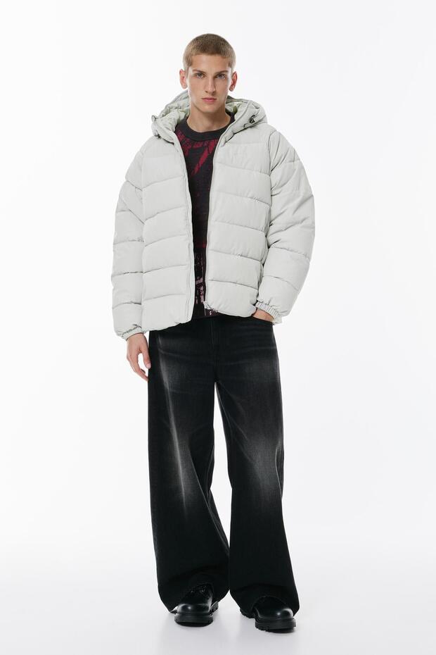 Kapüşonlu şişme STWD mont - 2