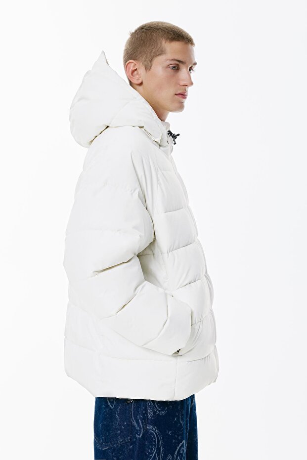 Kapüşonlu şişme STWD mont - 4