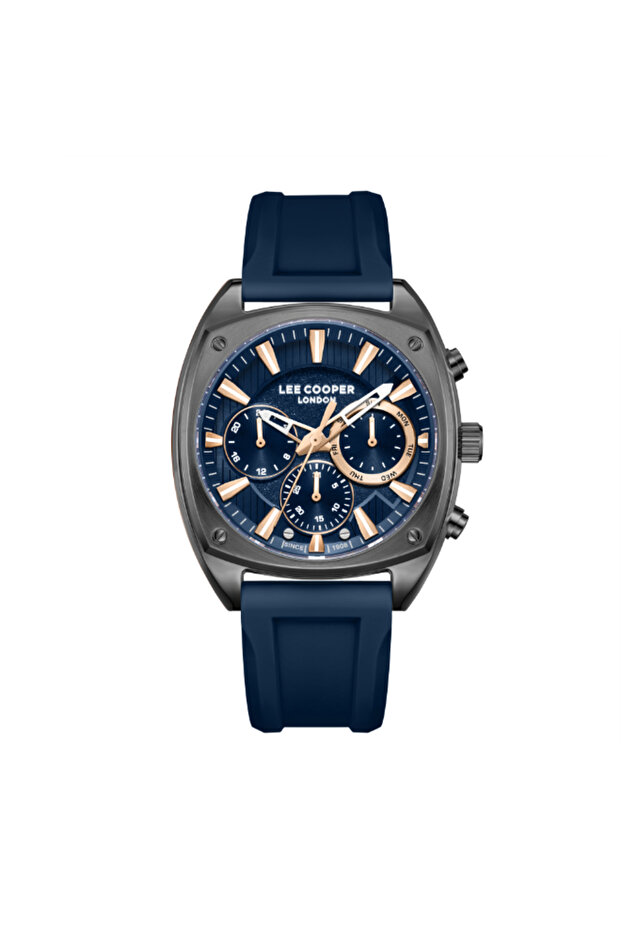 Men's Multi Function Dark Blue Dial Watch - LC08237.099 - 1
