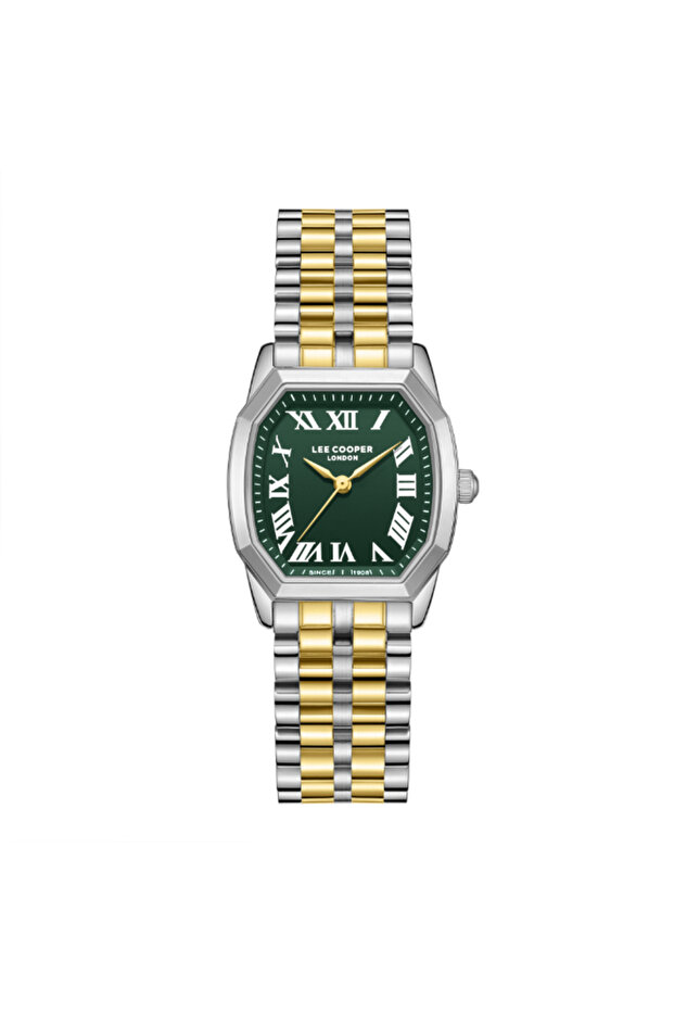 Women's Analog Dark Green Dial Watch - LC08201.270