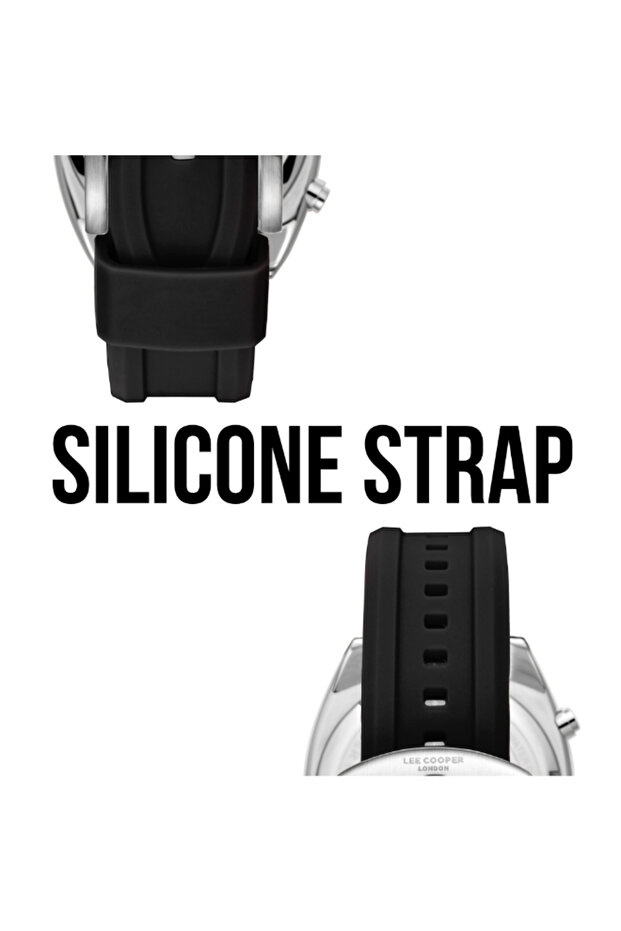 ساعة رجالية متعددة الوظائف بمينا أزرق - LC08237.301 - 5