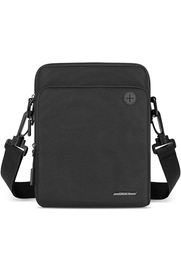Sling Bag 203 - Black | Large Capacity with Multi-Compartmental Storage | Water Resistant | A