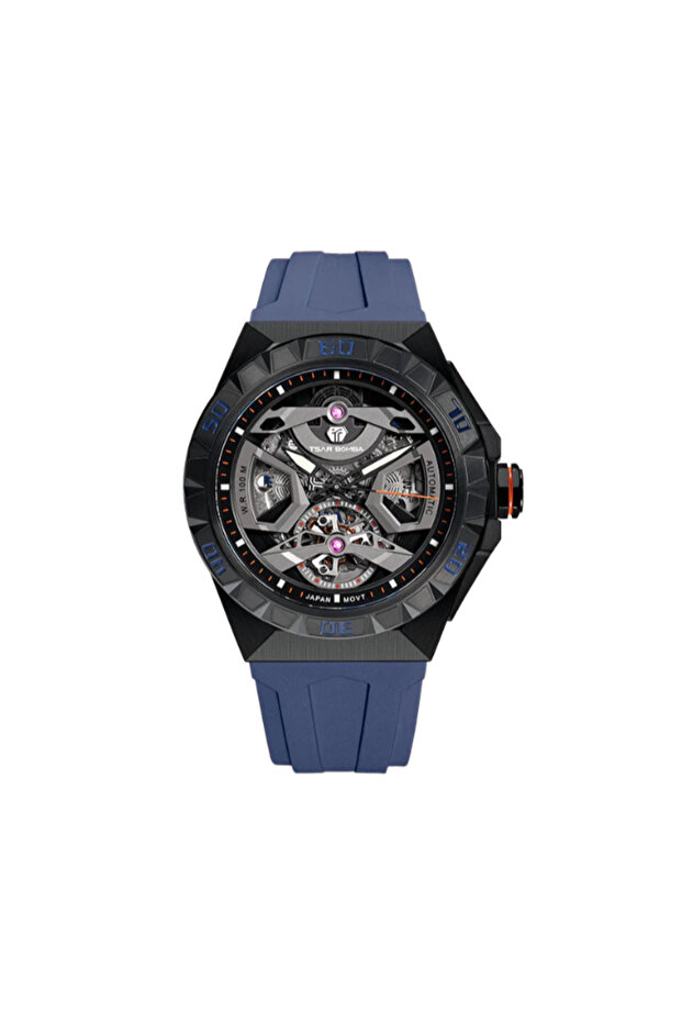 Men's Automatic Black Dial Watch - TB8804A-03