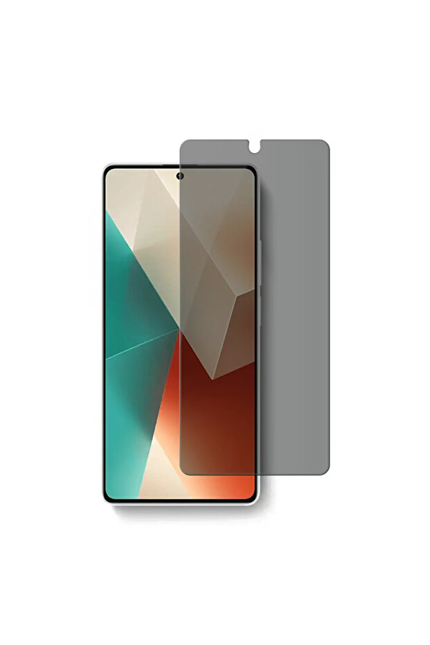 واقي شاشة Redmi Note 8 متوافق مع زجاج Hayalet المقوى غير القابل للكسر 9H ذو الحساسية الكاملة