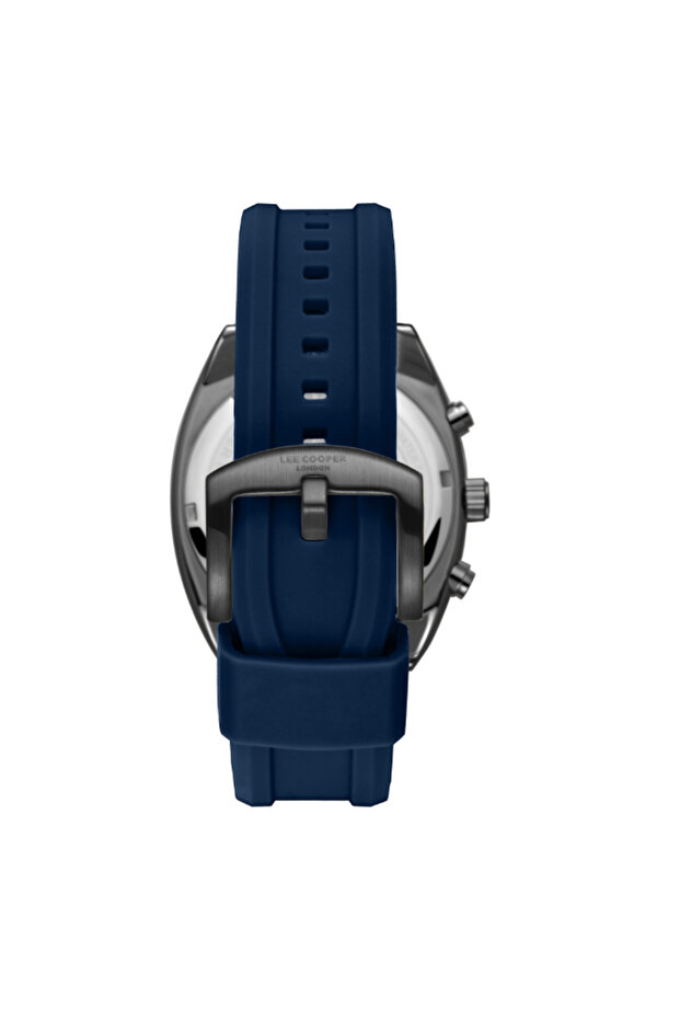 Men's Multi Function Dark Blue Dial Watch - LC08237.099 - 4