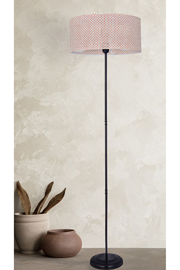 Metal Klasik Tek Ayaklı Lambader - 1