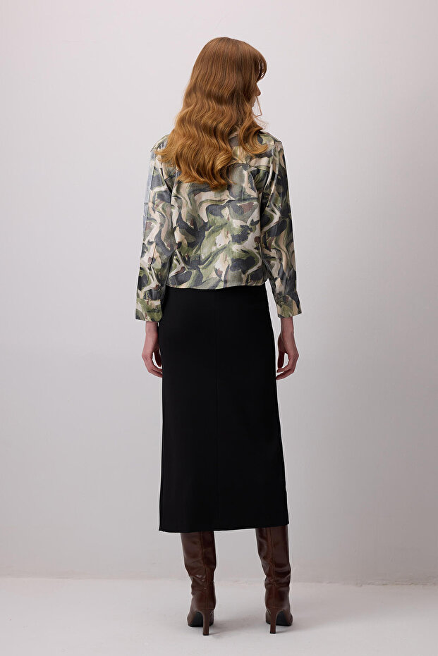 قميص قصير منقوش - 4