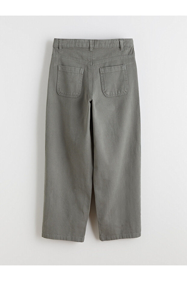 LCW Kids Baggy Fit Kız Çocuk Pantolon - 3