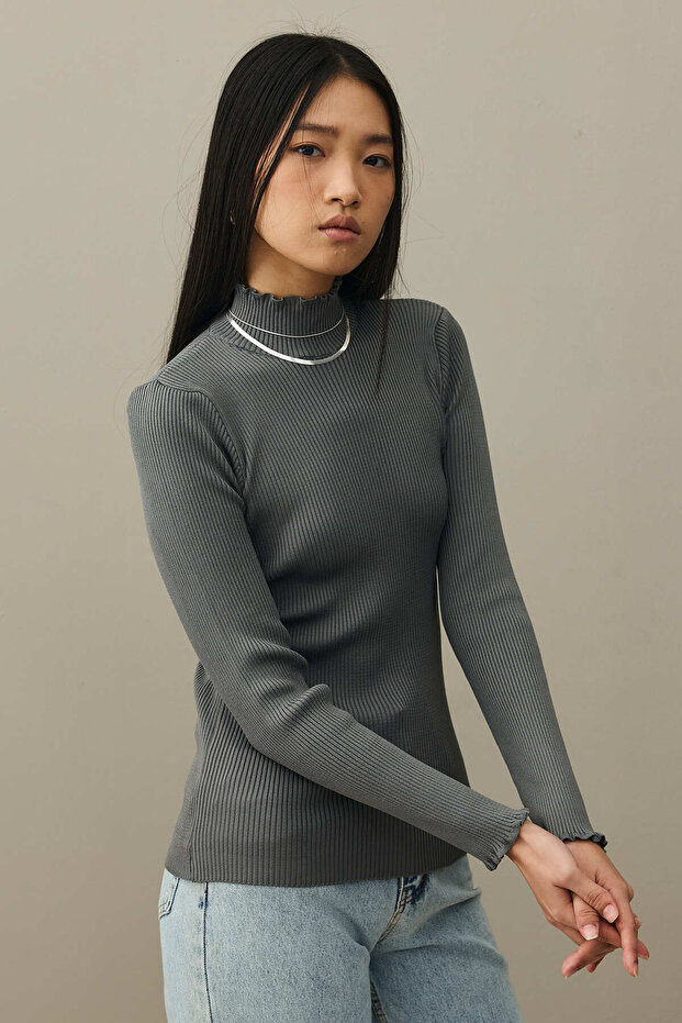 Fitilli Basic Kazak Antrasit - 2