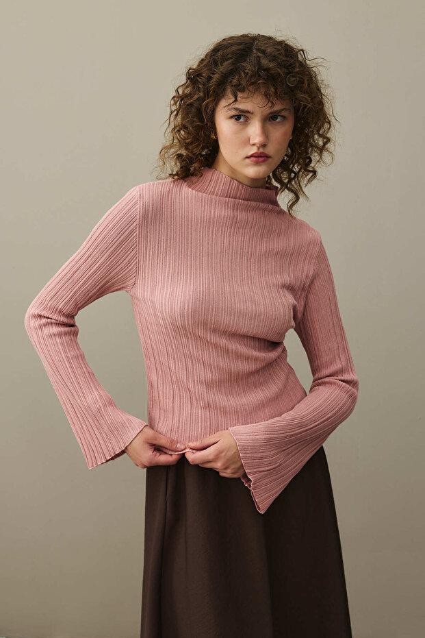 Piliseli Kazak Pembe - 4