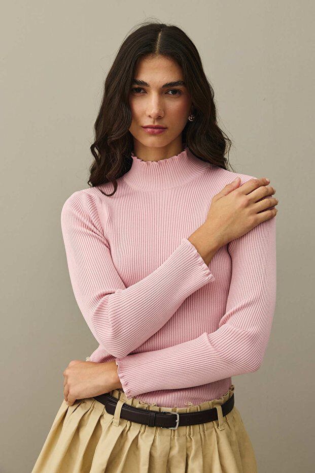 Fitilli Basic Kazak Pembe - 8