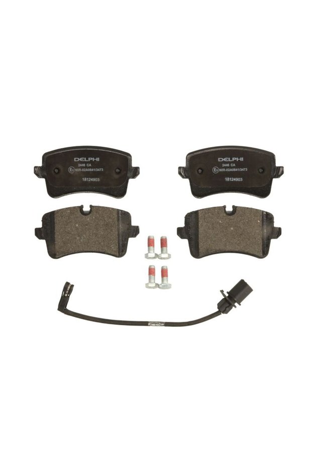 Set plăcuțe frână, spate, Audi A6, C7,