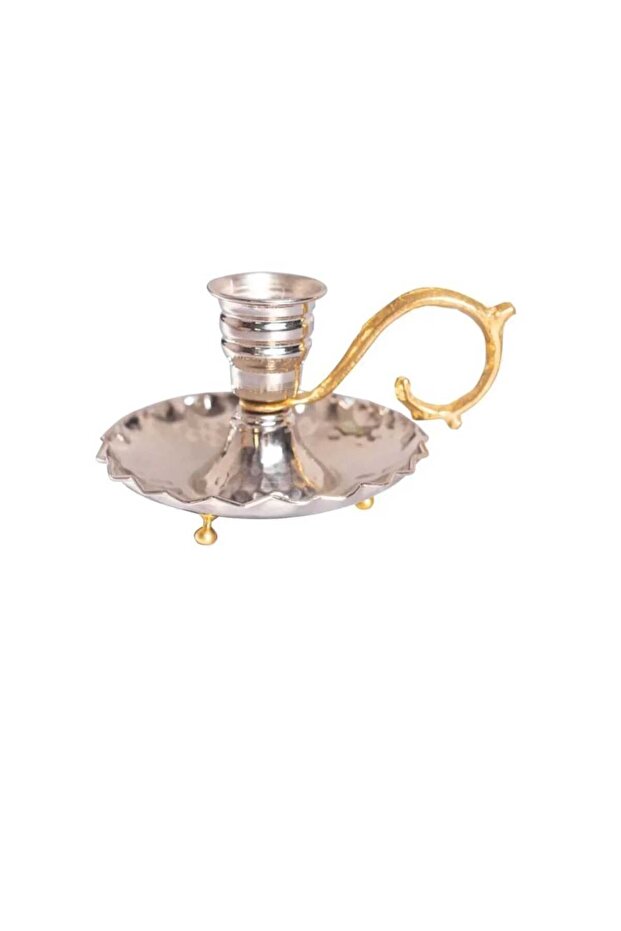 Bakır Şamdan Mumluk - 2