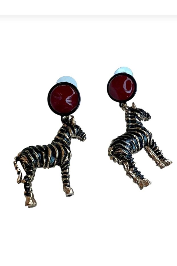 Zebra Earrings - 3