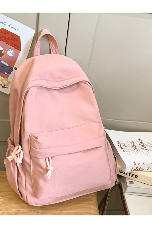 حقيبة ظهر صلبة بسحاب للإغلاق - 2