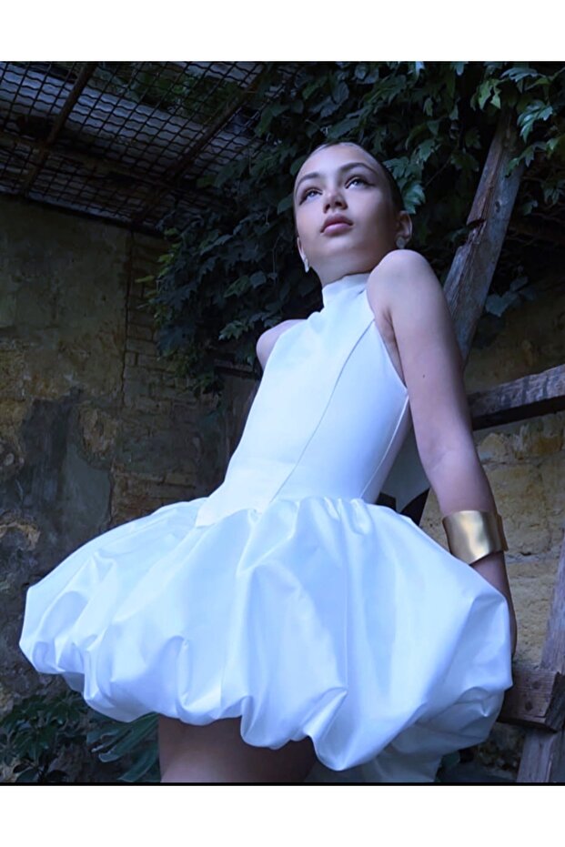 Bulut Model Kız Çocuk Elbisesi - 2