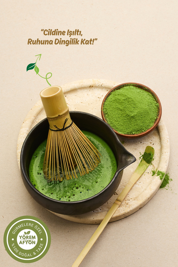 Natural Antioxidant and Source of Tranquility Ancient Elixir of Focus and Calm Pure Matcha Powder, Macha |   60Gr. - 4
