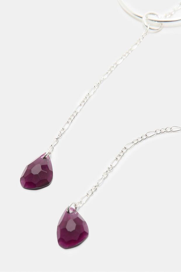 Halka ve Boncuklu Küpe - 5