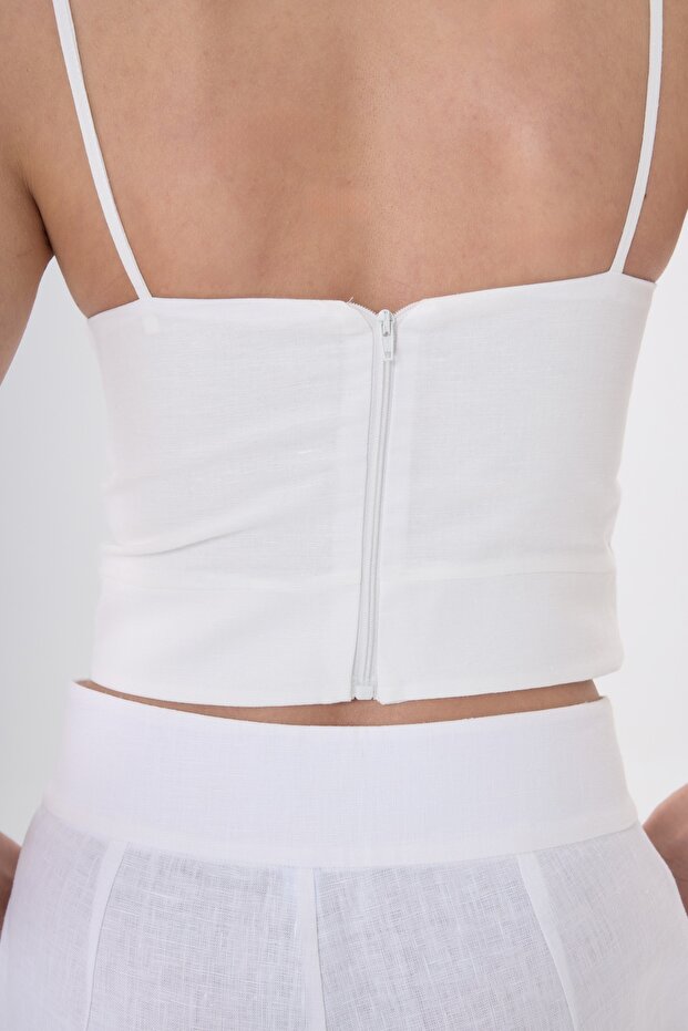 Nivriti Keten Şort - 8