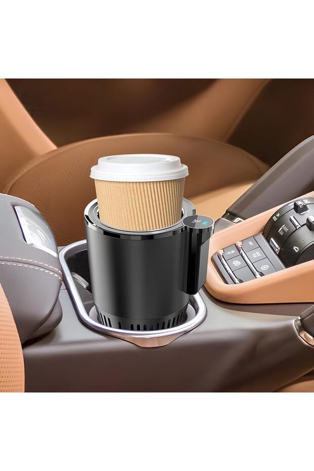 2-in-1 Smart Car Cup Cooler and Heater, Smart Cup for Car with LED Temperature Display - 6