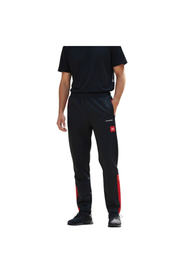 Erkek Siyah 2034 Dalgıç Erkek Tek Alt Eşofman Altı 2034-02 - 1