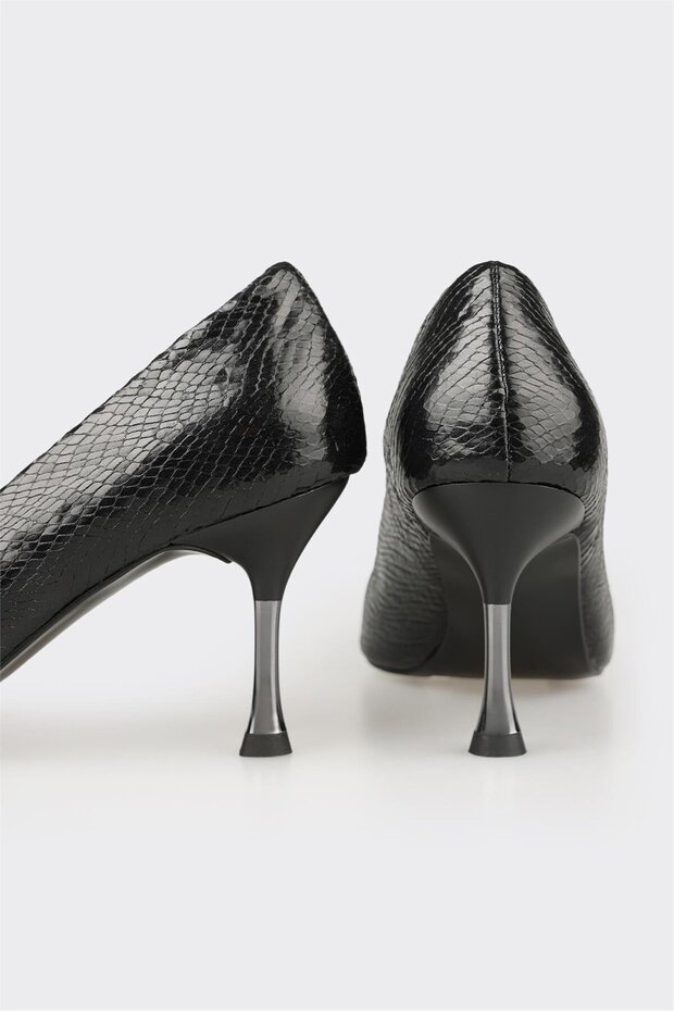 Siyah Kadın Stiletto - 4