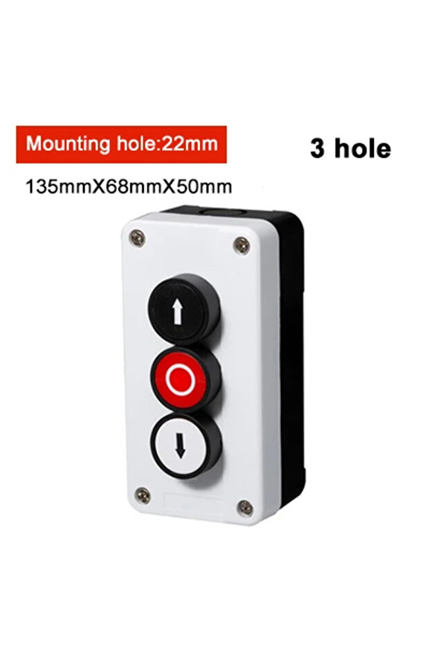 3-SXO arrow symbol indicating start and stop self-recovery waterproof button switch emergency stop i