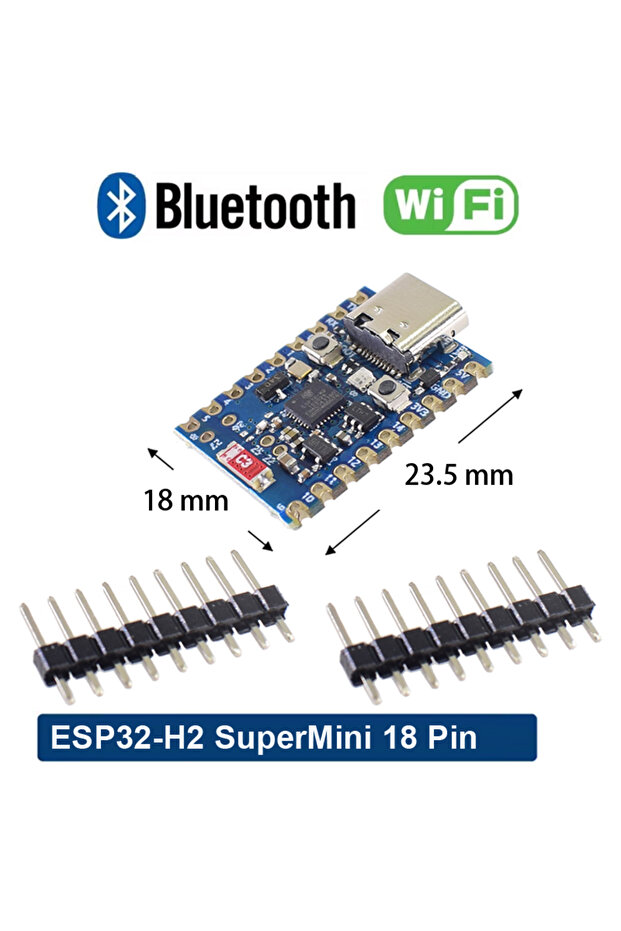 وحدات لوحة تطوير ESP32 H2 أحادية النواة SuperMini ESP32-S3 ESP32-C3 ESP32-H2 ESP32-C6 Super M